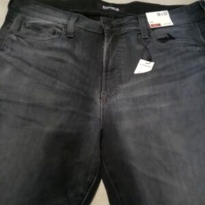 Express Jeans Mens Slim Hyper Stretch + Blue Medium Wash 36